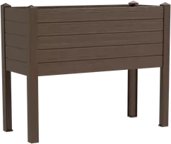 Teraplast Italija Teraplast 100x42x80cm vazonas su vandens rezervuaru Trama 015, moka spalvos