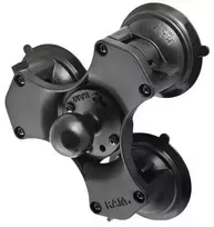 Ram Mounts RAM TRIPLE SUCTION CUP BASE W/ 1.5" BALL