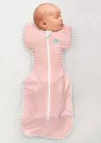 Love To Dream Swaddle UP vytinys - S dydis - dulkėta rožinė - ETAP1 - 1.0 TOG Original