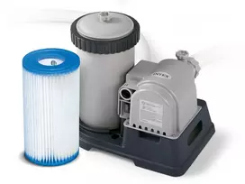 Intex Baseino filtravimo pompa, didelis srautas, sodo baseinams, su filtro kasete ir žarnomis, 9463 L/h