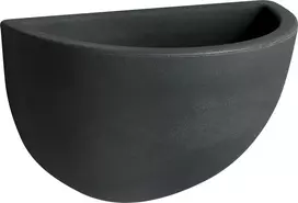 Nicoli 32x18x21cm sieninis vazonas Clio 32 antracito spalvos