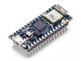 Arduino Nano 33 IoT su jungtimis