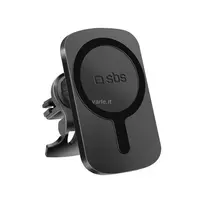 SBS TESUPWIR15WMS išmaniojo telefono laikiklis su įkrovikliu, suderinamas su MagSafe - juodas