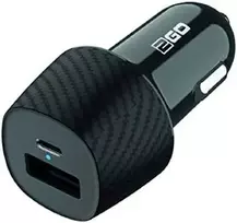 Įkroviklis 2GO 2GO KFZ-Ladegerät 20W 1xUSB-C 1xUSB-A juodas