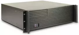 Inter-Tech IPC 3U-K-340L, Server-case - juodas, 3 Hheneinheiten