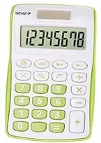Kalkulator Genie GENIE Taschenrechner 120 G 8-stellig grün