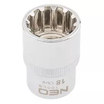 Galvutė Neo Spline 1/2", 18mm
