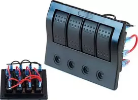 Turboworks_F 12 / 24V IP68 (ON) -OFFx1, ON-OFFX3, 2B 5A, 1B 10A, 1B 15A