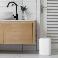 EKO Smart Šiukšliadėžė su jutikliu Morandi, baltos spalvos, 12l