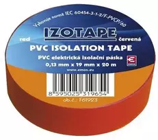 Emos Izoliacinė juosta PVC kabeliams 19/20 raudona