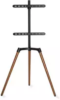 Nedis TVSM7060BK televizoriaus laikiklis 165,1 cm (65") Juoda, ruda