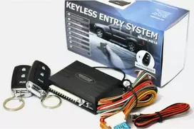 Centrinio užrakto valdymo komplektas su nuotoliniais pulteliais KE14 (Keyless Entry) AMIO-01679