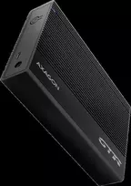 AXAGON EE35-GTR USB-C 3.2 Gen 1 - SATA 6G, 3.5'' External RIBBED box Juodas