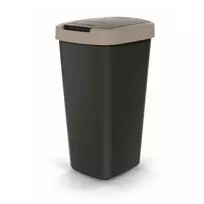 Prosperplast Krepšys COMPACTA Q šiukšliadėžė - šviesiai ruda, 25 l