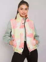 Italy Moda Liemenė-DHJ-KZ-1855.30X-šviesiai geltona