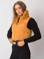 Ex Moda Liemenė-EM-KZ-898.30-tamsiai geltona