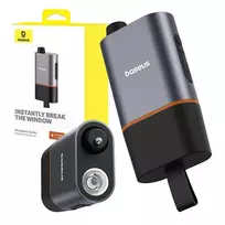 Baseus Sharp Tool apsauginis plaktukas Langų daužymas+apsauginio diržo pjovimas - juodas