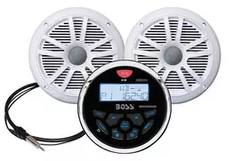 Boss Audio Systems BOSS MCKGB350W.6 Marine 240W (4 X 60W) audio komplektas (baltas)