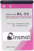 BlueStar Insmat BL-5C priedų baterija, 1050 mAh