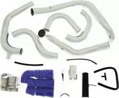 TurboWorks Tarpinis aušintuvas Piping rinkinys Subaru įvykis WRX 02- 06 Priekinis