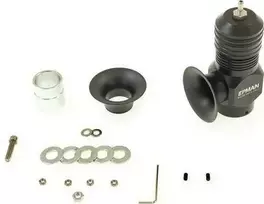 TurboWorks_F BLOW OFF turbo Darbai RF Dual Juodas