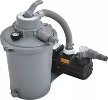 Avenli smėlio filtras baseinams, 6800 l/h, 30 × 35 × 60 cm pilkas, 290732EU
