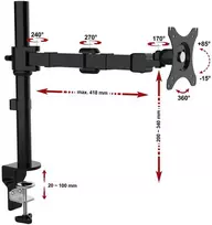 Ergosolid Monitorių laikiklis NF 11 10''-30'' iki 10 kg