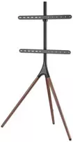 Laikiklis Manhattan Manhattan TV & Monitorius Mount, Tripod Floor Stand, 1 screen, Screen Sizes: 37-65", Juodas, VESA 200x200 to 600x400mm, Max 32kg, LFD, Lifetime Garantija, 32 kg, 114.3 cm (45"), 165.1 cm (65"), 600 x 400 mm, Height adjustment, Mėlyna, Brown