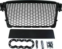MTuning_F GRILL AUDI A4 B8 RS- STYLE Matinis Juodas (08- 12) PDC