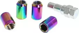 Mtuning M12x1.25 Neochrome oro dangteliai