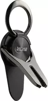 InLine ® išmanusis telefonas 3in1 Smartclip automobilio laikiklis, stovas, piršto laikiklis, lipni mobiliojo telefono rankena, išmaniojo telefono laikiklis, selfie mobiliojo telefono laikiklis,