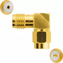 Spacetronik Adapteris GSM RP-SMA kištukas / SMA 90 laipsnių lizdas.