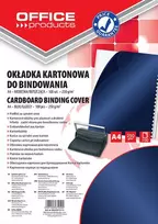 Office Products TARNYBOS PRODUKTŲNUORODŲ KOVOS, DĖŽUTĖ, A4, 250GSM, LIZDINĖ PLOKŠTELĖ, 100ŠS, Tamsiai mėlyna 20232515- 11