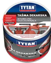 Tytan Raudona 100mm 10m - DAT- TF- CR- 100WZ sandarinimo juosta