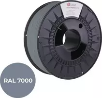 Filament 3D C-TECH PREMIUM LINE PLA RAL7000 1,75mm 1kg Squirrel pilkas