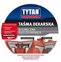 Tytan Sidabro plokštės sandarinimo juosta 15cm 10m sidabro