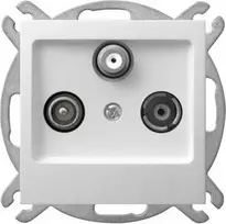 Ospel antenos lizdai RTV-SAT galutinis baltas (GPA-YS / m / 00)