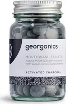Georganics natūralios dantų pastos tabletės, Aktyvuota anglis, 120 tablečių