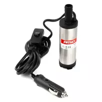 Panardinamoji elektrinė dyzelinio kuro siurbimo pompa 38 mm 12V/230V su žarna AMIO-03243