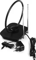 Vidinė DVB-T2 antena „Spacetronik Locus TV“ 45 dB maitinimo šaltinis