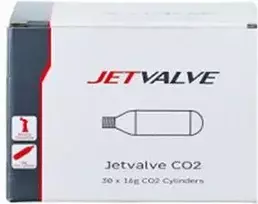 Weldtite JETVALVE CO2 dujų kasetė 16g dėžutė 30 vienetų (WLD- 07011)