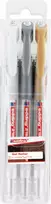 Gelinių rašiklių rinkinys Edding 2185, 0.7mm, 3 vnt