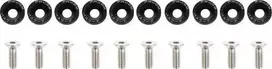 MTuning_F Universalūs varžtai 6mm JDM Juodas