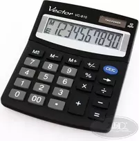 Men's Vector Vector VC-810 Office Calculator, juodas