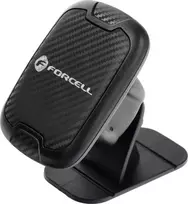 Automobilinis universalus telefono laikiklis Forcell (H-CT322) tvirtinamas ant prietaisų skydelio, magnetinis juodas