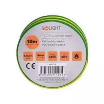 Solight AP01 izoliacinė juosta 15 mm x 0,13 mm x 10 m geltonai žalia