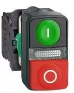 Schneider Electric XB5, mygtukas, žalias, IP66, IK05, II klasė, 30 mm