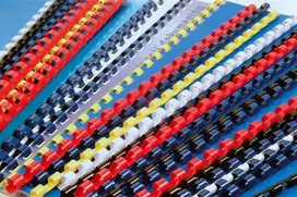 Argo Plastikiniai nugara 10mm mėlyna 100vnt / op