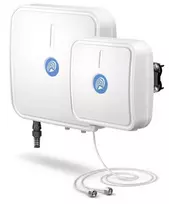 2x LTE + Wi-Fi + GPS + Bluetooth antena QuWireless QuMax XR2 AXR12, skirta Teltonika RUTX12