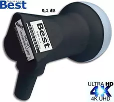 LNB Single BEST HG 101 Ultra Juodas 0.1dB